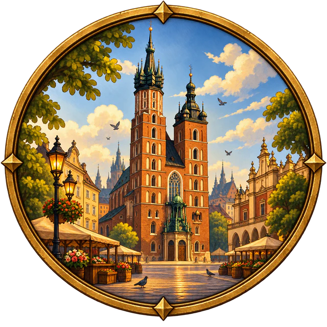 Ilustracja Rynku Głównego