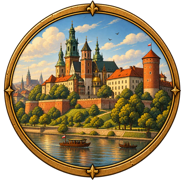Ilustracja Wawelu